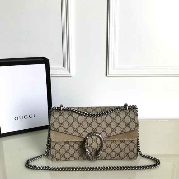 🆕Gucci 🆕Dionysus GG Small Shoulder Bag - Picture 1 of 9